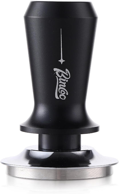 Espresso Coffee Tamper 51mm - Spring Loaded Espresso Tamper, 51mm Espresso Hand Tamper for Barista Home, Stainless Steel Thread Base