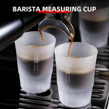 Measuring Shot Glasses 50ML Espresso Measuring Cup - 2 Pieces - Crystal - Frosted Glass, Perfect for Accurate Coffee espresso Alcohol & Ingredient Measuring - Versatile for Kitchen Cafe & Bar Use