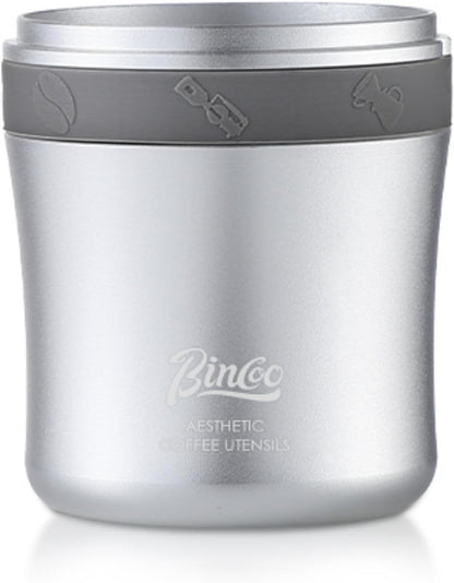 Bincoo GYKF1979 Coffee Dosing Cup - Espresso Coffee Dosing Cup Compatible with 58mm Portafilter - Aluminium Espresso Machine Accessory (58MM)