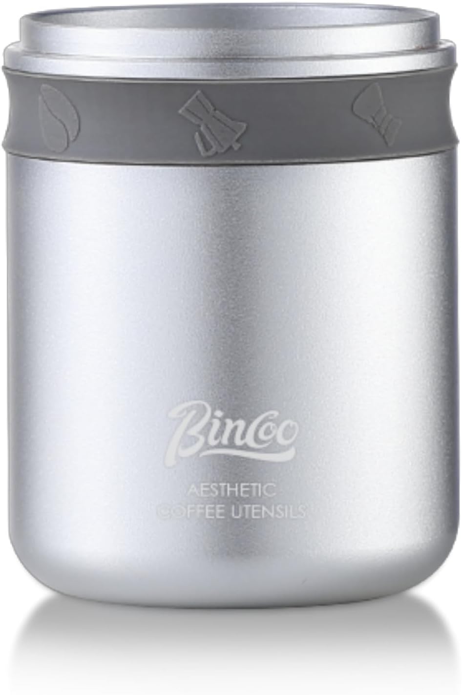 Bincoo GYKF1979 Coffee Dosing Cup - Espresso Coffee Dosing Cup Compatible with 58mm Portafilter - Aluminium Espresso Machine Accessory (58MM)