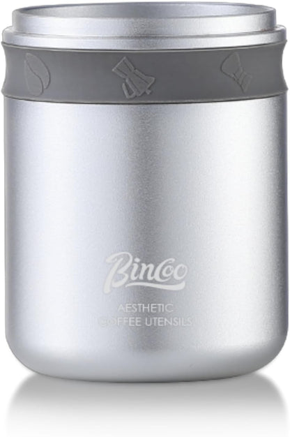 Bincoo GYKF1979 Coffee Dosing Cup - Espresso Coffee Dosing Cup Compatible with 58mm Portafilter - Aluminium Espresso Machine Accessory (58MM)