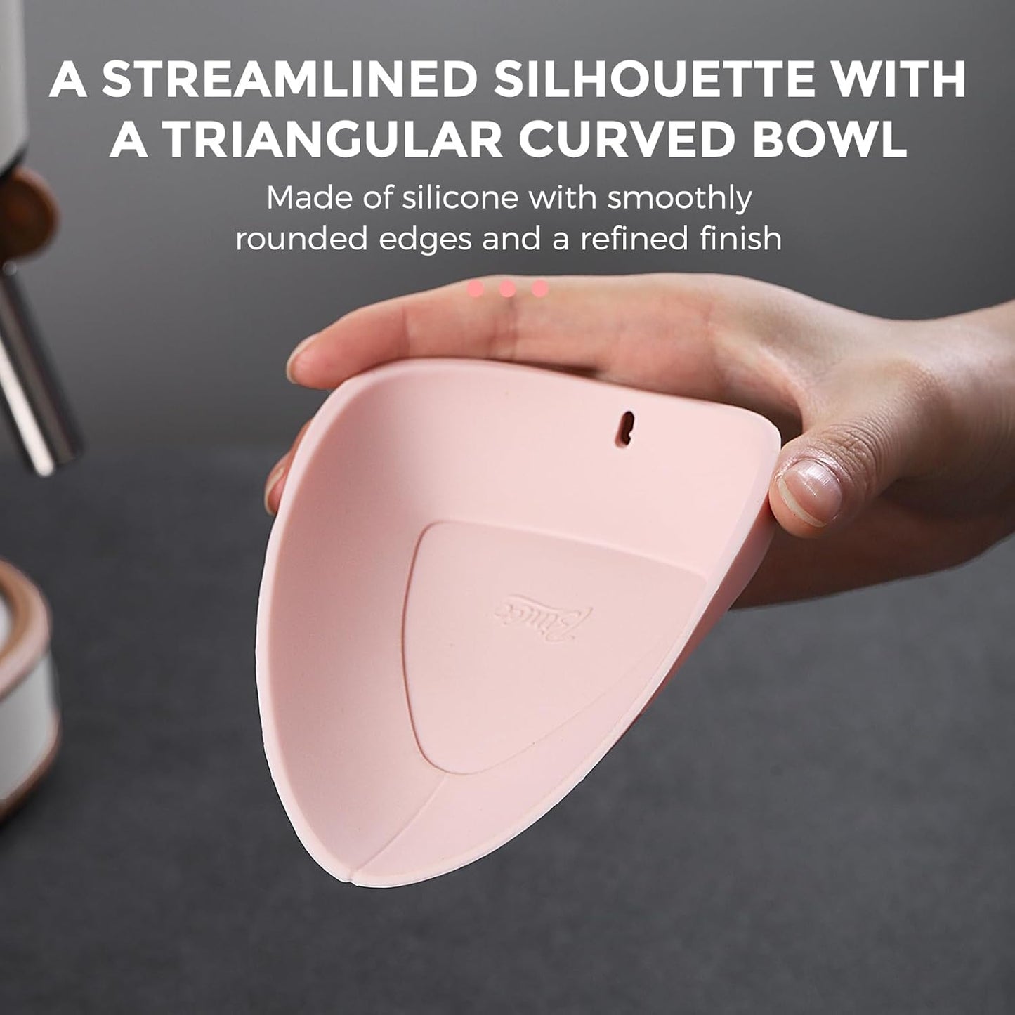 Bincoo Coffee Bean Dosing Cup,2x Platinum Silicone Anti-Static Dosing Cups + RDT Spray Bottle | Precise Coffee Dosing, Eliminate Static, Improve Pour-Over & Espresso Consistenc.