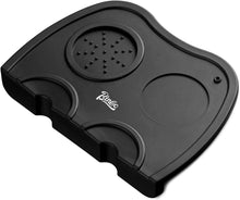 Silicone Coffee Tamper Mat,Rubber Espresso Tamping Pad for Barista Tool Home Kitchen Bar Coffee Shop,Double Hole Corner Edge