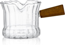 Espresso Shot Glass, 120 ML Espresso Cups with Handle and Dual-Scale, Espresso Shot Glass with V-Shaped Mouth