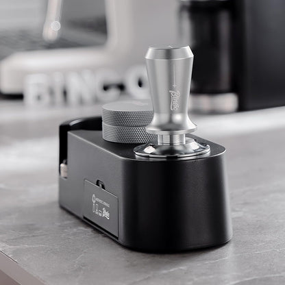 Espresso Coffee Tamper 51mm - Spring Loaded Espresso Tamper, 51mm Espresso Hand Tamper for Barista Home, Stainless Steel Thread Base