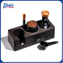 BINCOO Multifunctional Coffee Press Base Coffee Cracker Box Espresso Bar Press Hammer Set Coffee Machine Utensils 51MM/58MM