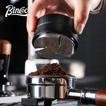 BINCOO Coffee Dispenser Espresso Machine Handle Bracket Coffee Powder Hammer Three Pulp Combination Set Coffee Utensils 51MM/58MM