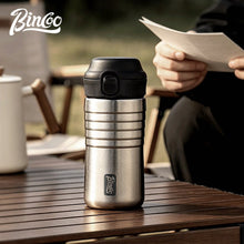 Bincoo Titanium Insulated Coffee Mug – Premium Coffee Cup, Lightweight Durable Keeps  Hot or Cold for Hours, Leak-Proof Lid
