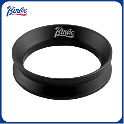 Bincoo Hourglass Magnetic Coffee Dosing Ring - Anti-Splashing Espresso Powder Funnel, Universal Fit for 51/58mm Portafilters, Stainless Steel Construction