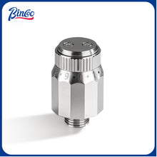 BINCOO Adjustable 316 Stainless Steel Pressure Boost Valve Accessory for Three‑Valve Moka Pot 2Cups