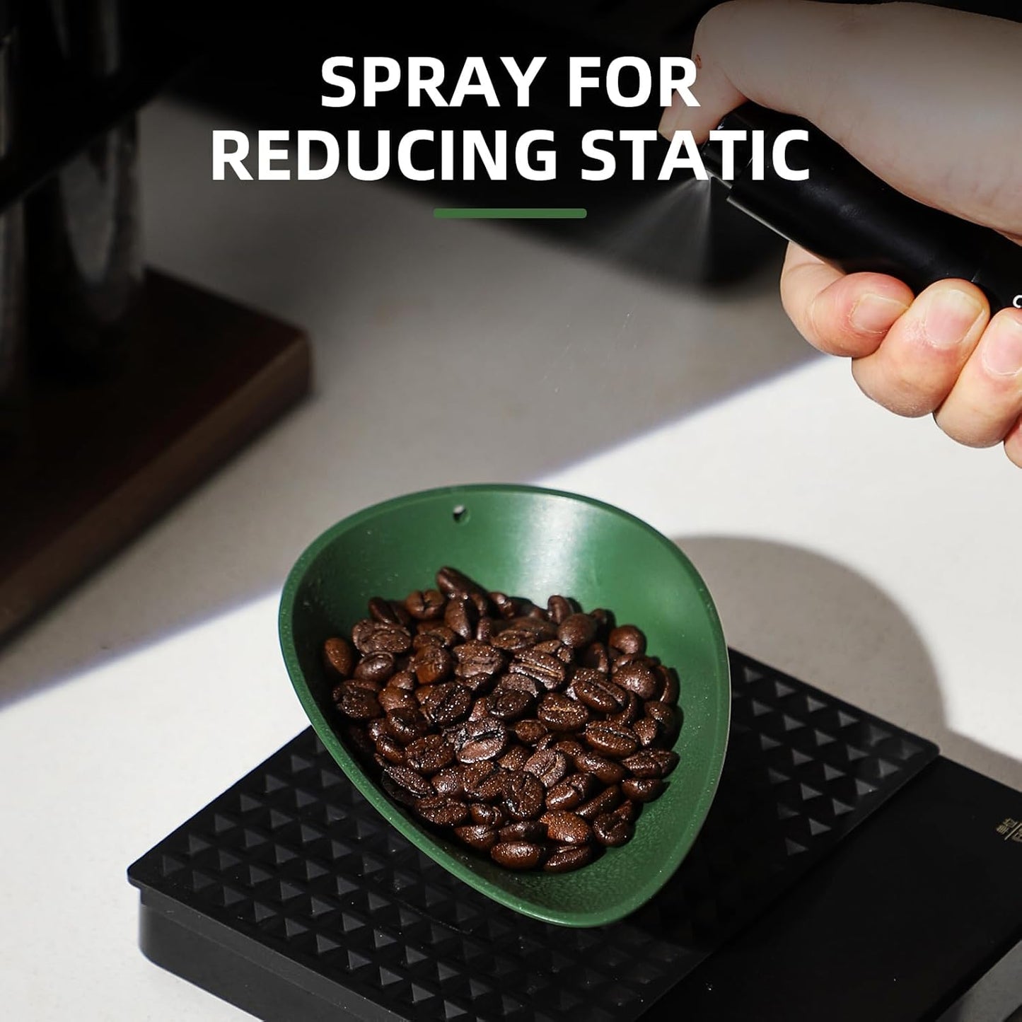 Coffee Bean Dosing Cup, 2 Pack Dosing Tray Dosing Measuring Cup, Precise Coffee Measuring Tray for Grounds,Loose Leaf Tea, Spices, Hold about 30g