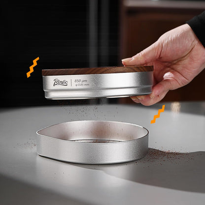 Bincoo Coffee Sifter 850μm Professional Coffee Sieve Calibration Set, Grind Sieves to Precisely Measure for Pour Over, Calibrate Your Grinder for Consistent Particle Size (850 μm – Single Mesh)