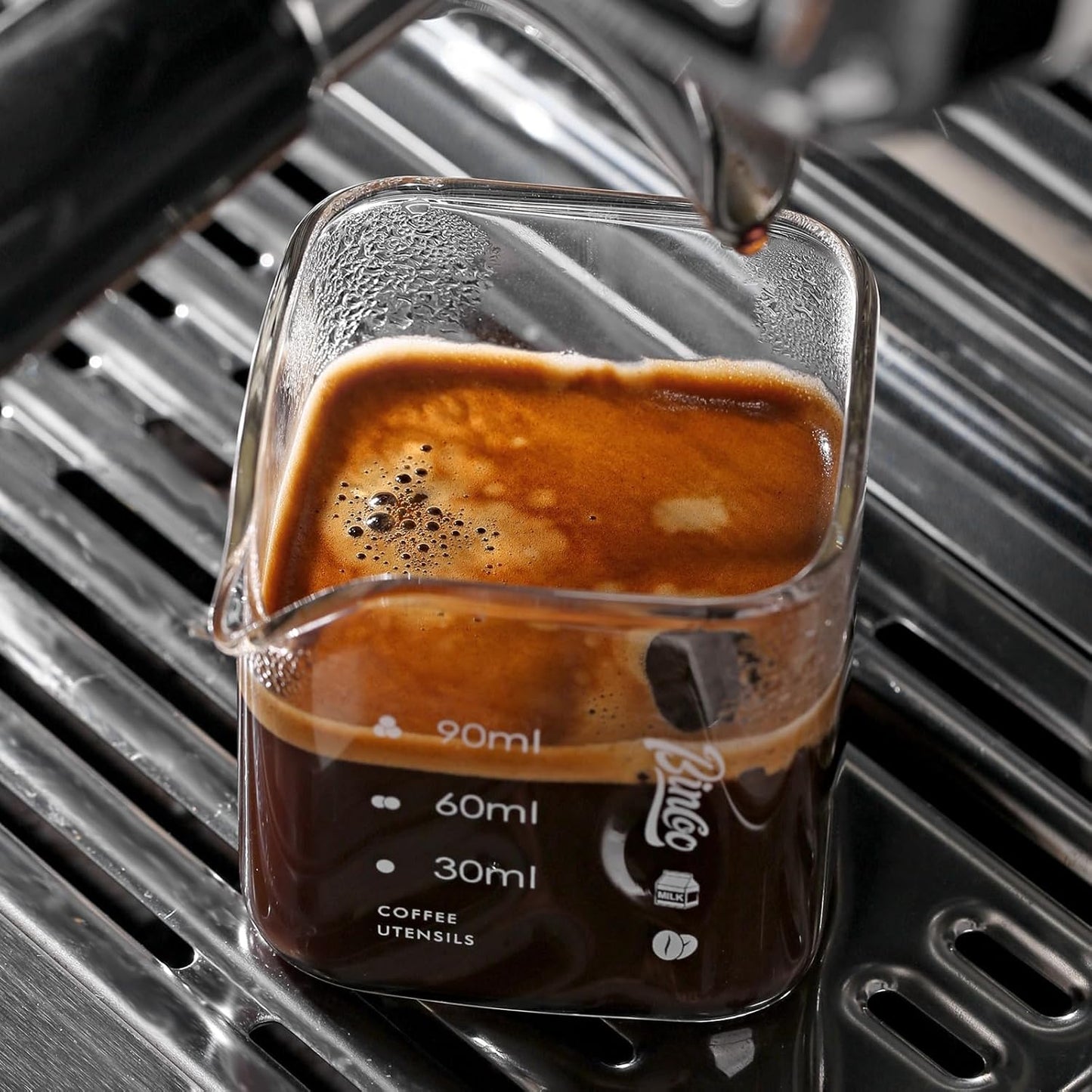 4-Pack V-shape Espresso Shot Glass, 4oz, Glass Shot Cup Accessories