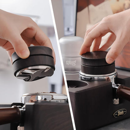 Coffee Distributor 58mm - Espresso Distributor Tool Fits for 58mm,Adjustable Depth 4 Angled Distribution Leveler