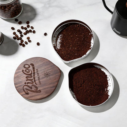 Bincoo Coffee Sifter 850μm Professional Coffee Sieve Calibration Set, Grind Sieves to Precisely Measure for Pour Over, Calibrate Your Grinder for Consistent Particle Size (15 Sizes: 200–1600μm)