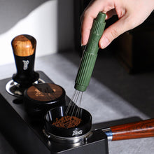 Flick WDT Tool with Stand - Retractable WDT Espresso Distribution Tool with Magnet and Extra 6 Stainless Steel Needles Replacement,Stirrer Tool For Barista-Grade Precision Brewing