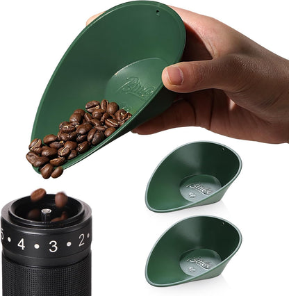 Coffee Bean Dosing Cup, 2 Pack Dosing Tray Dosing Measuring Cup, Precise Coffee Measuring Tray for Grounds,Loose Leaf Tea, Spices, Hold about 30g
