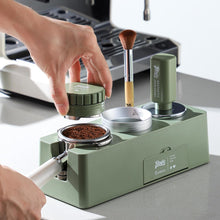 Espresso Tamping Station - Anti-Slip Coffee Tamping Station Espresso Coffee Organizer Fit for Storage 51/53/58MM Espresso Tamper, Distributor, Portafilter and Paper Filter
