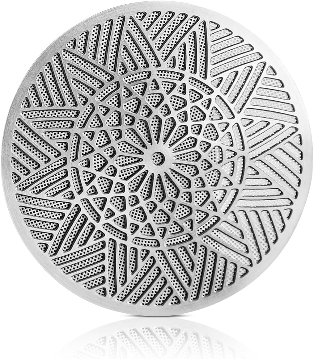 Bincoo  GYKF2041 58.5 mm Puck Screen - Metal Espresso Puck Screen Reusable Coffee Filter for Espresso Portafilter Filter Basket 58.5mm Thickness (2pack, 58.5mm)