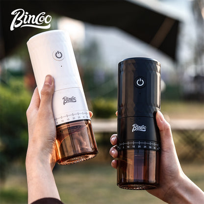 BINCOO BC-DM08 Electric Coffee Grinder Compact Home Coffee Bean Mill Portable Coffee Machine Automatic Bean Grinder