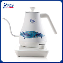 Bincoo E1K 1000ML Temperature Control Gooseneck Kettle, Electric Pour Over Coffee Kettle, Stainless Steel Fast Heating Water Kettle for Home Barista Brewing