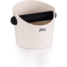 Bincoo Small Coffee Knock Box 4.5 Inch - Espresso Accessories for Coffee Grounds Container - Multifunctional, Suitable for Home & Bar.(White)