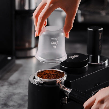 Bincoo Espresso Coffee Dosing Cups Compatible with 58mm Portafilters - Food-Grade Plastic,Multi-Use Espresso Coffee Dosing Cup for Weighing,Dosing,and Aroma,Compatible with Espresso Machines