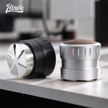Bincoo 58mm Gravity Espresso Distributor GYKF2104,Automatic Coffee Tamper WDT Distribution Tool for Espresso