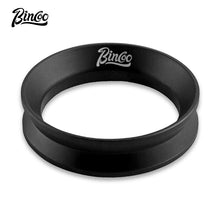 Bincoo Hourglass Magnetic Coffee Dosing Ring - Anti-Splashing Espresso Powder Funnel, Universal Fit for 51/58mm Portafilters, Stainless Steel Construction