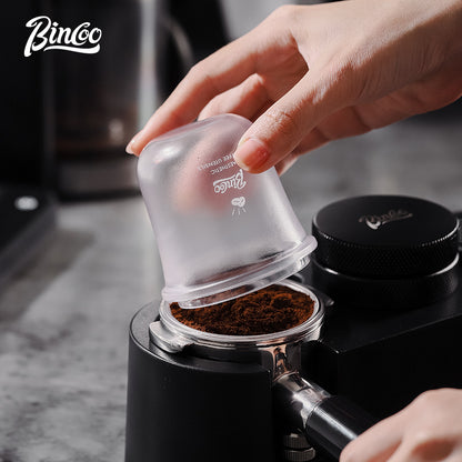 Bincoo Coffee Dosing Cup - 51mm/58mm Universal Espresso Powder Receiver, Multi-Functional Coffee Porter for Weighing Beans & Catching Grounds, PC Material