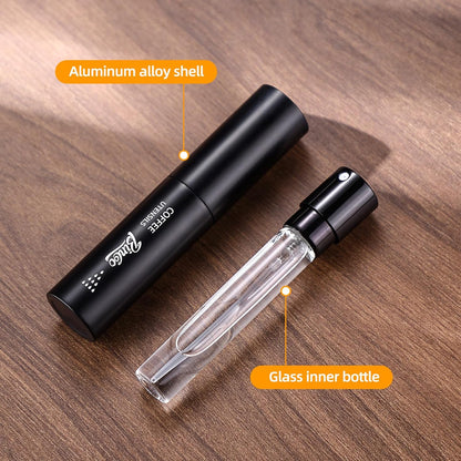 Bincoo GYKF1302 Coffee Spray Bottle - 10ml Capacity Coffee Bean Sprayer, Anti-static Coffee Bean Spritzer, Small and Portable for Travel (Black)