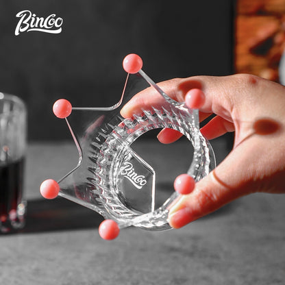 BINCOO Moka Pot Powder Distributor Creative Powder Receiver Moka Pot Powder Filler Coffee Accessories