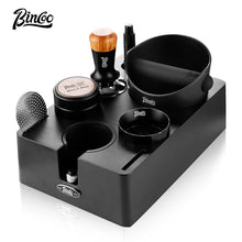 BINCOO Multifunctional Coffee Press Base Coffee Cracker Holder Coffee Presser Cloth Powder Set Espresso Machine Utensils 51MM/58MM