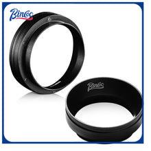 Bincoo GYKF2226 51-58mm Magnetic Dosing Funnel - Espresso Coffee Dosing Ring, Portafilter Funnel Barista Tools Compatible with 58MM Portafilter (Black, 58MM)