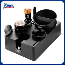 BINCOO Multifunctional Coffee Press Base Coffee Cracker Holder Coffee Presser Cloth Powder Set Espresso Machine Utensils 51MM/58MM