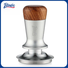 BINCOO Coffee Tamper Coffee Machine Italian Elastic Tamper Powder Distributor Set Stainless Steel 51MM/58MM