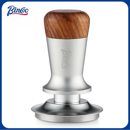 BINCOO Coffee Tamper Coffee Machine Italian Elastic Tamper Powder Distributor Set Stainless Steel 51MM/58MM
