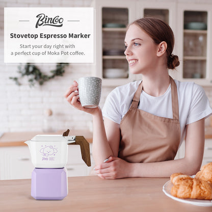 Bincoo Rubik's Cube Double Valve Moka Pot