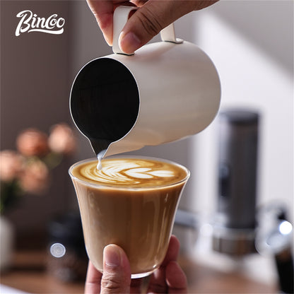 Bincoo H1 PRO Coffee Maker Stand BC-KFJ05, Aluminum Alloy & Wood Support Bracket for Portable Espresso Machine