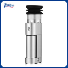 Bincoo BC-DM09 Electric Espresso Grinder - One-Touch Coffee Bean Grinder with Magnetic Dosing Cup and Air-Blowing, Stepless Adjustment Burr Coffee Grinder, Compact & Quiet for Home Office Use