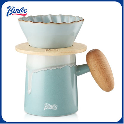 Bincoo Hand Brewed Cup Set Coffee Pot Share Pot Ceramic Filter And Exquisite