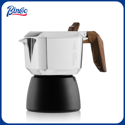 Espresso Maker Stovetop - Small Moka Pot 2 Cups,Italian Coffee maker for Single Use,4oz/120ML,Perfect for Home Cafe Camping