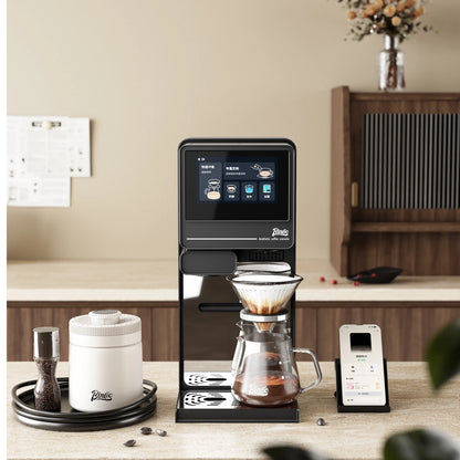 Bincoo Automatic Pour Over Coffee Machine for Home and Office,Touch Screen Control, Customizable Brewing Stages, Professional Barista-Quality Coffee Maker