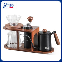 BINCOO Hand Brew Coffee Pot Set Hand Coffee Grinder Coffee Hand Brew Holder Coffee Utensils