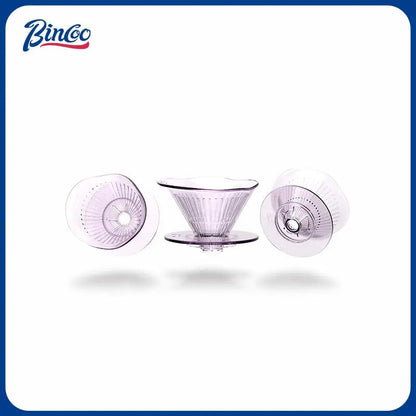 Bincoo Coffee Filter Hand Brewing Cup Tool, Conical Coffee Drip Filter Slow Brewing Professional Barista Accessories