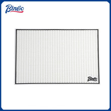 Bincoo Espresso Coffee Tamper Mat PVC Tamping Holder Anti-Skid Coffee Bar Mat for Delonghi Breville Portafilter Barista Tools