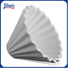 BINCOO Hand Brewed Coffee Filter Cup Ceramic Coffee Drip Filter V60 Coffee Utensil for Pour Over Coffee