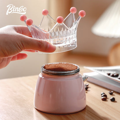 BINCOO Moka Pot Powder Distributor Creative Powder Receiver Moka Pot Powder Filler Coffee Accessories