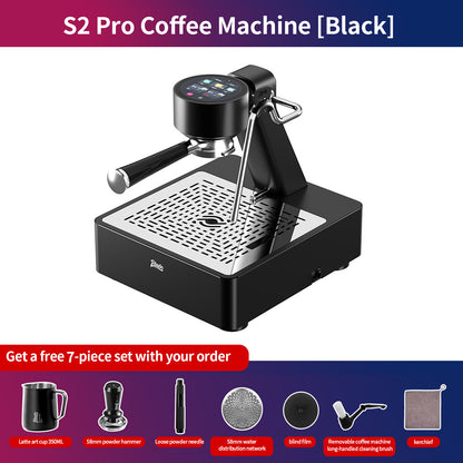 Bincoo S2 Pro Trailblazer Smart Espresso Machine | Touch Screen & Bluetooth App Dual Control Dual Boiler Coffee Brewer 220v