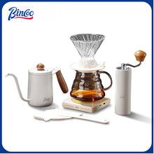 Bincoo Hand Brewing Coffee Pot Set Glass Smart Filter Cup Share Pot Coffee Kettle Coffee Scale 600ML